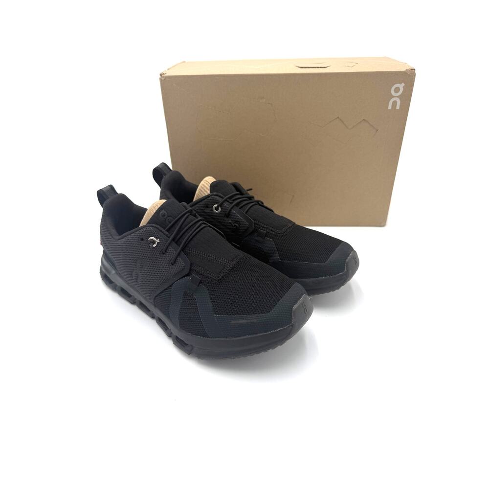 On Cloud Sky Youth Running Shoes - Black - 4.5 Big Kid